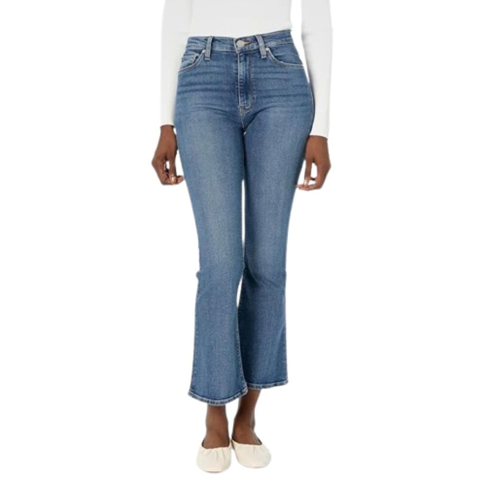 Hudson Barbara High Rise Bootcut Crop Jeans Womens 25 Scenic NWT